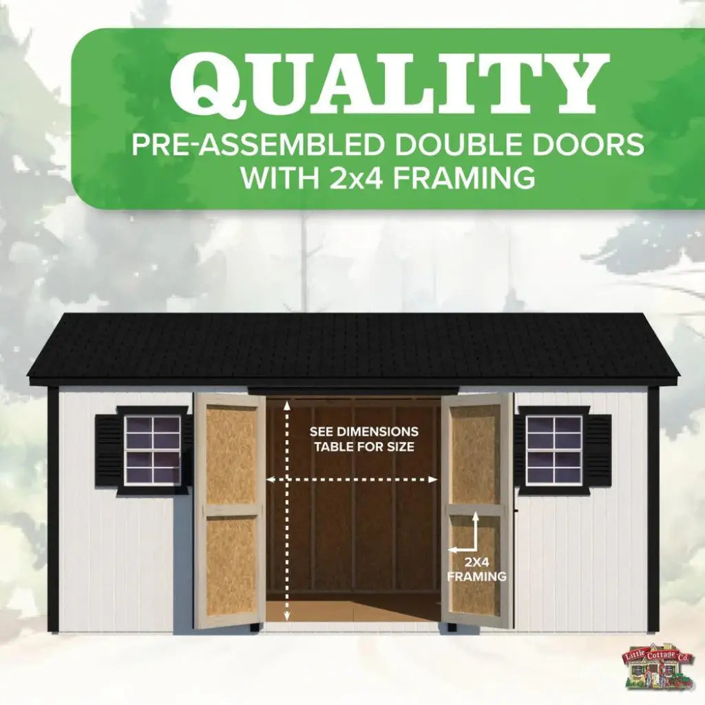 Little Cottage Co. Classic Workshop & Garden Shed