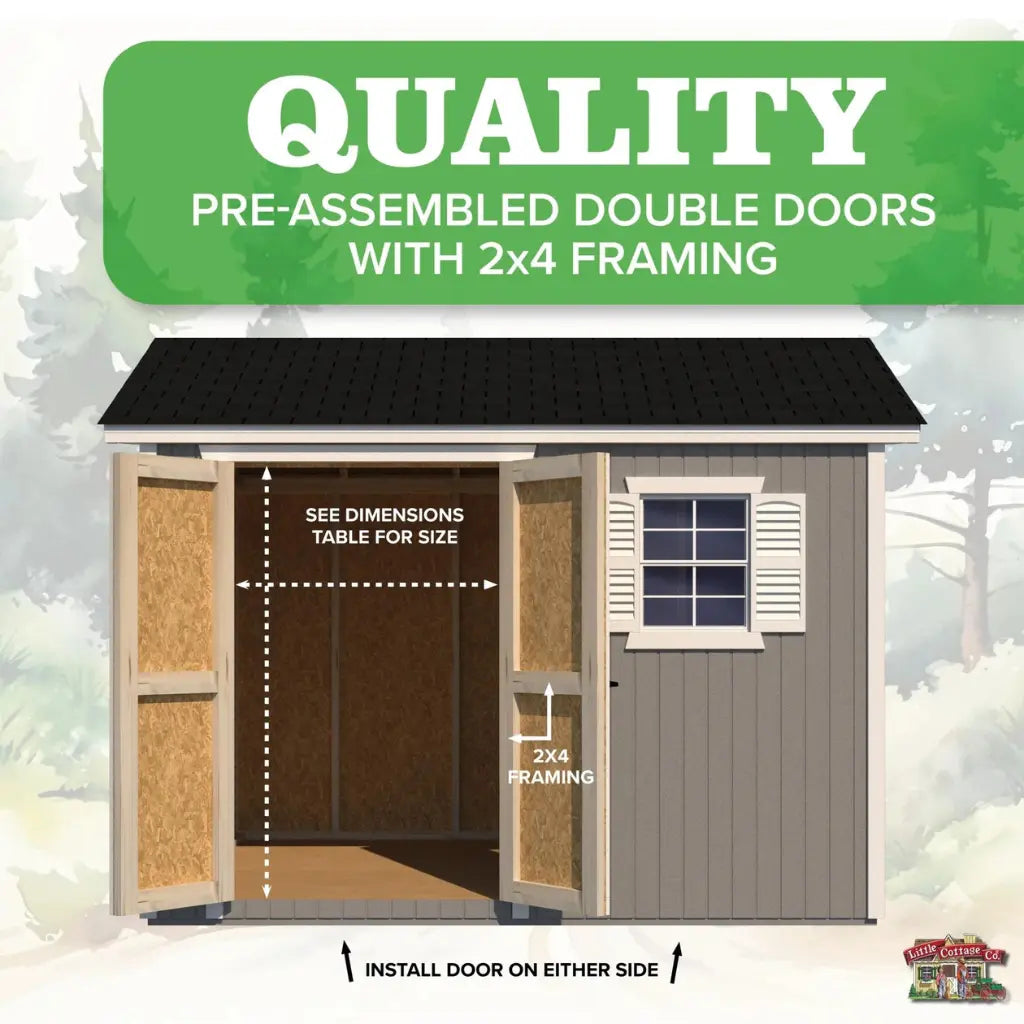 Little Cottage Co. Classic Workshop & Garden Shed